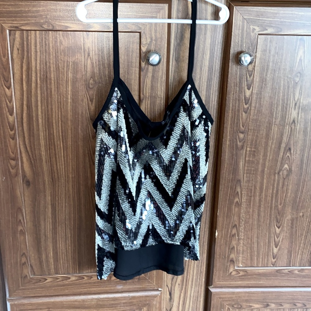 Sequin top